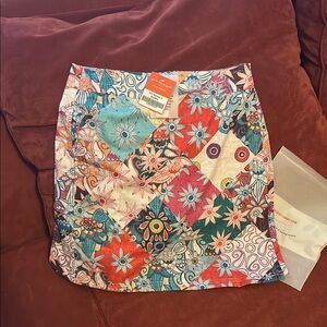 Rip skirt Hawaii  Floral Patchwork Skirt